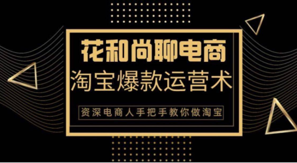 花和尚·天猫淘宝爆款运营实操技术,手把手教你月销万件的爆款打造技巧-第一资源库
