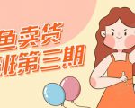 强子日志闲鱼卖货初级班第三期：新手0基础学习闲鱼卖货赚钱，月入过万-第一资源库