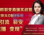 蚂蚁社群电商·社群裂变直播实战营,教你从0到1实现引流、裂变、直播、变现-第一资源库