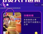 朱白板抖音带货进阶课,实操运营+主播不玩虚的-第一资源库