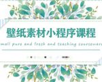 闪闪壁纸号运营教程,抓住图文风口,快速吸粉变现-第一资源库