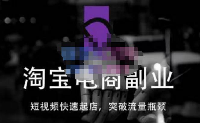 蓝Sir派·淘宝短视频快速起店,替代传统搜索方式,学会做一个不一样的淘宝店-第一资源库