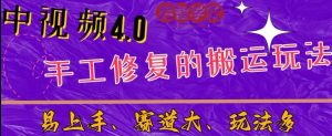 中视频4.0赛道:新手福音,入门简单,上手快【揭秘】-第一资源库