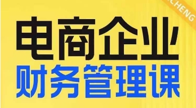 电商企业财务管理线上课,为电商企业规划财税-第一资源库