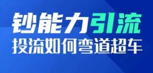 钞能力引流：投流如何弯道超车，投流系数及增长方法，创造爆款短视频-第一资源库
