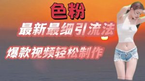se粉最新最细引流法,七天螺旋起号法,爆款视频轻松制作【揭秘】-第一资源库