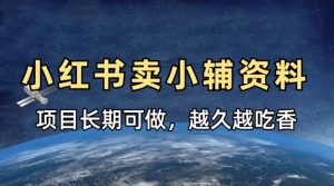 小学教辅资料在小红书这样卖，项目长期稳定收益，越久越吃香-第一资源库