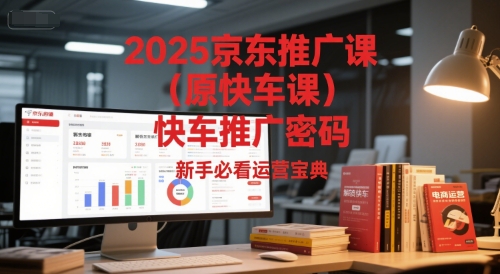 2025京东推广课(原快车课)解锁京东快车推广密码,新手必看运营宝典-第一资源库