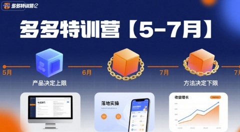 多多特训营【5-7月】产品决定上限,方法决定下限,各种玩法技巧落地实操-第一资源库