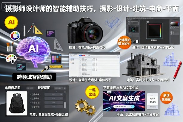 摄影师设计师的智能辅助技巧，摄影-设计-建筑-电商-平面-第一资源库