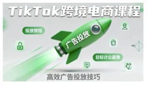 TikTok跨境电商全流程实操课,助力从业者掌握TikTok跨境电商运营核心技能,高效开展业务-第一资源库