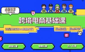 TikTok跨境电商基础课，专为想深耕跨境赛道的粉丝打造，解决抖音外站教学限制痛点-第一资源库
